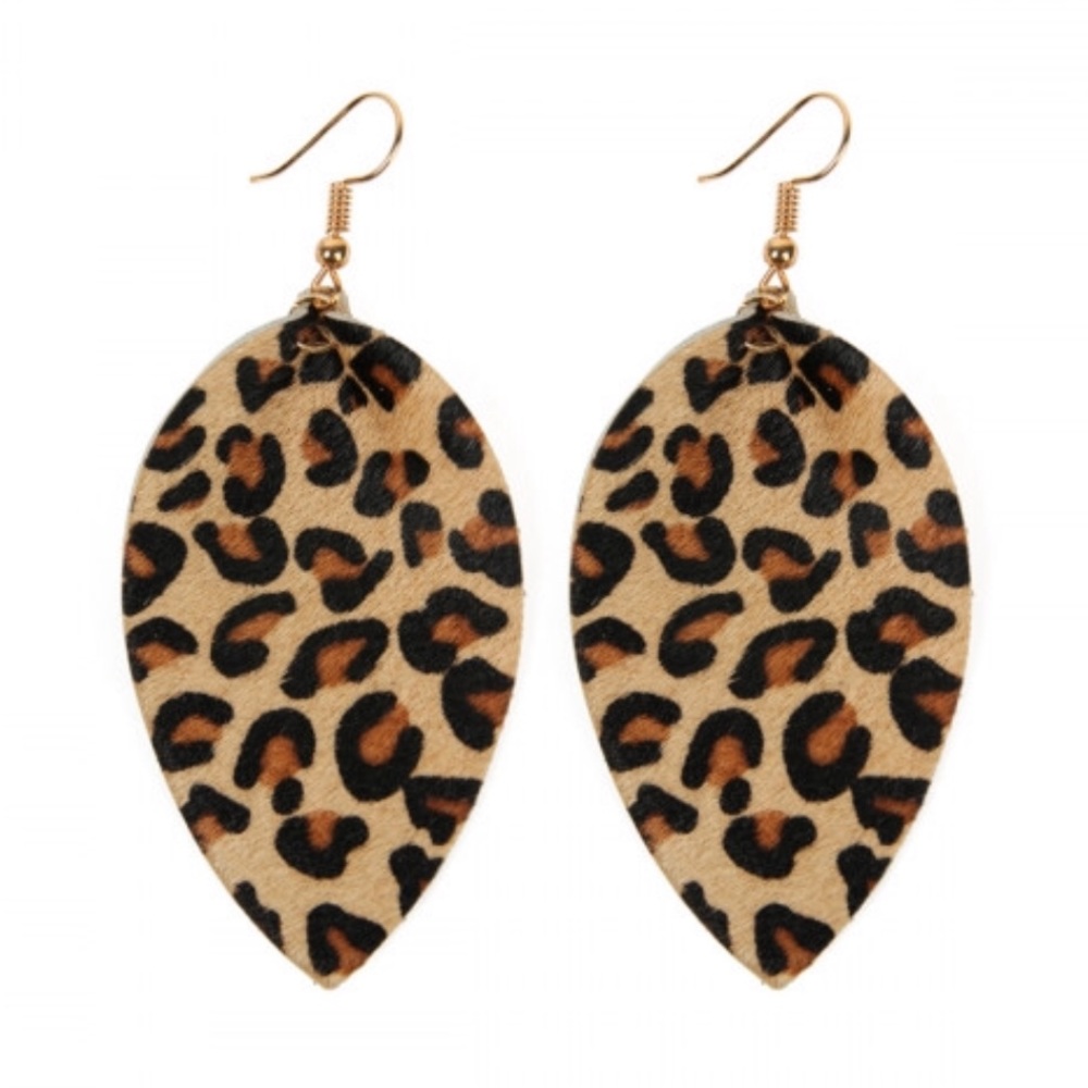 Trendy Leopard Earrings